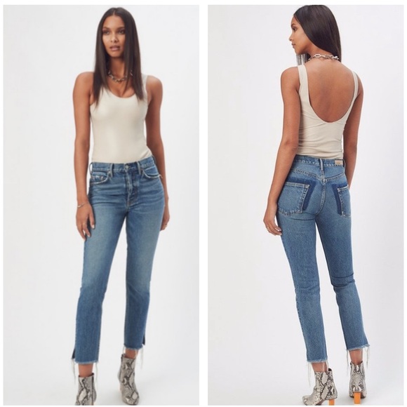 grlfrnd karolina high rise skinny